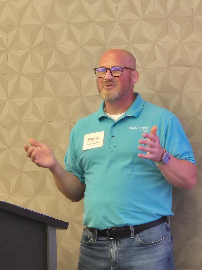Phillip Cockerham presenting at the August 2026 IFMA Tulsa meeting